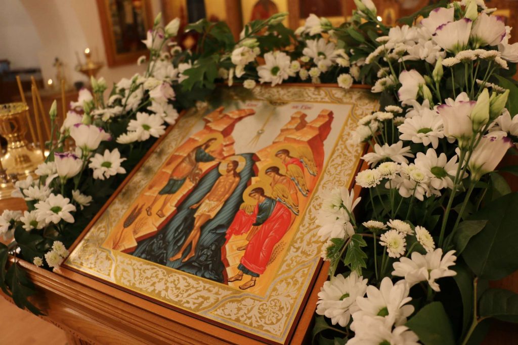 В Казанском монастыре отметили Праздник Крещения Господня.