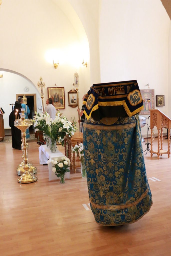 30 августа в Казанском монастыре была совершена служба чина Погребения Пресвятой Богородицы