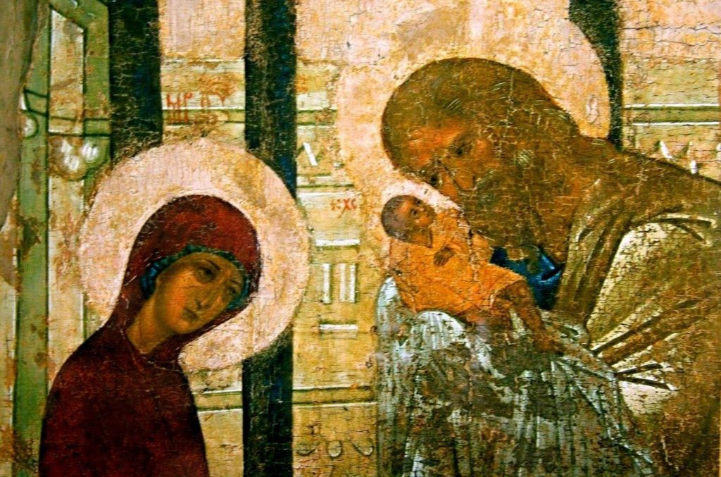 15 февраля в Колычевском Казанском монастыре молитвенно встретили Праздник Сретения Господня.