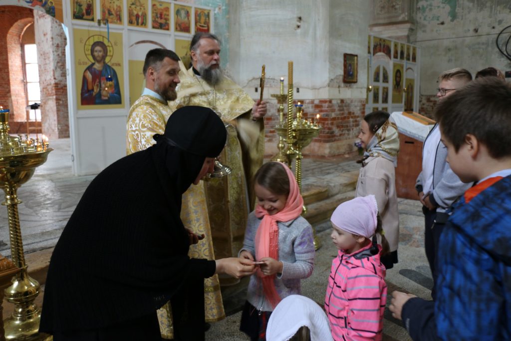 27 августа в Казанском монастыре был отслужен молебен перед началом учебного года